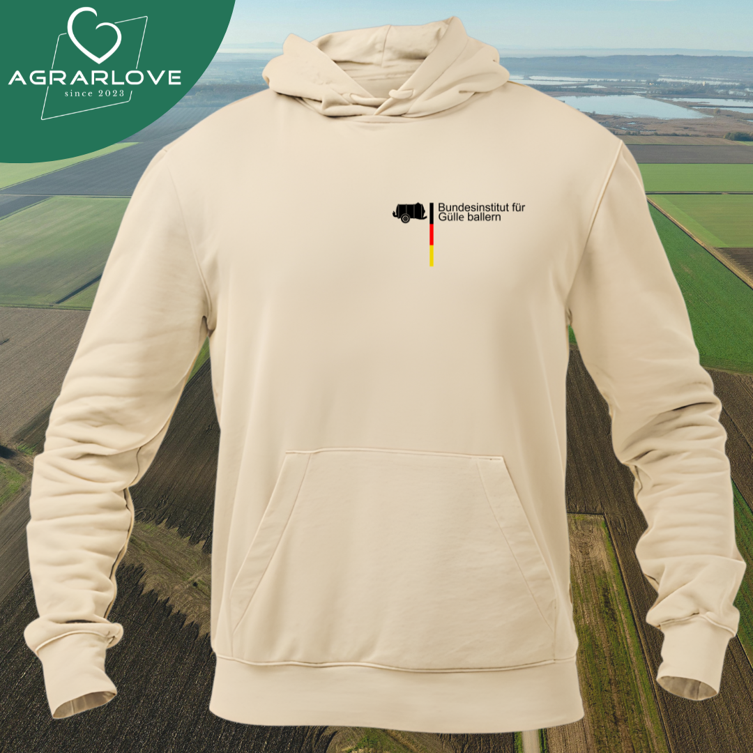 Bundesinstitut Gülle ballern Brustdruck | Premium Hoodie