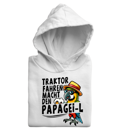 *NEU* Traktor fahren macht den Papagei-L Premium - Hoodie