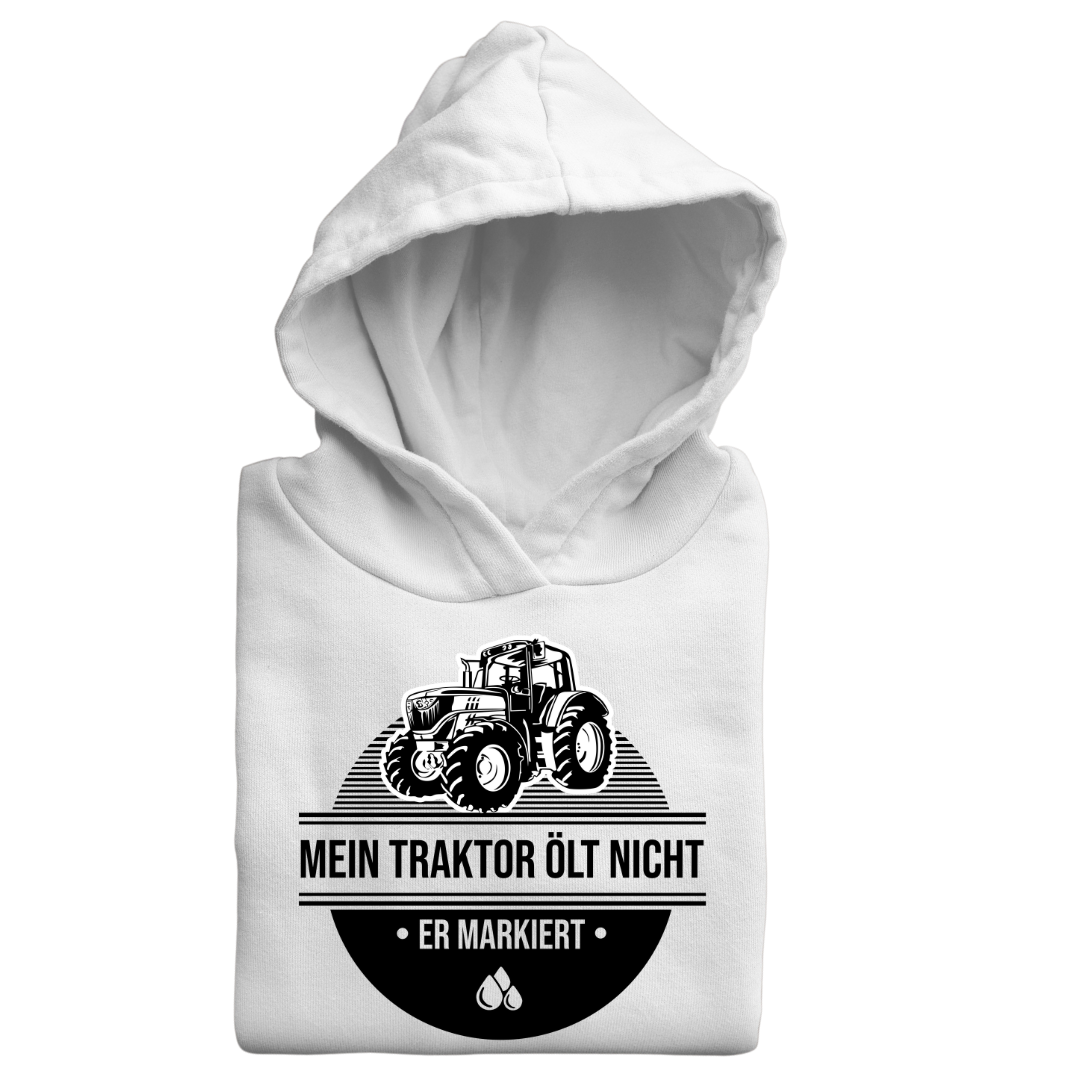 Mein Traktor Ölt nicht Premium - Hoodie