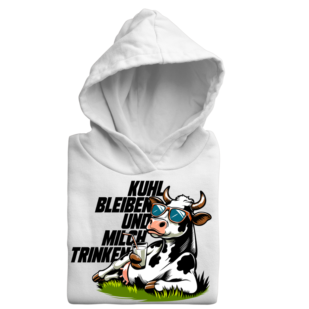 Kuhl bleiben und Milch trinken | Classic Hoodie