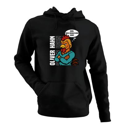 Hahn Eier wir brauchen Eier Edition | Premium Hoodie