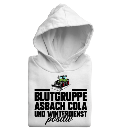 Asbach Cola und Winterdienst Positiv | Premium Hoodie
