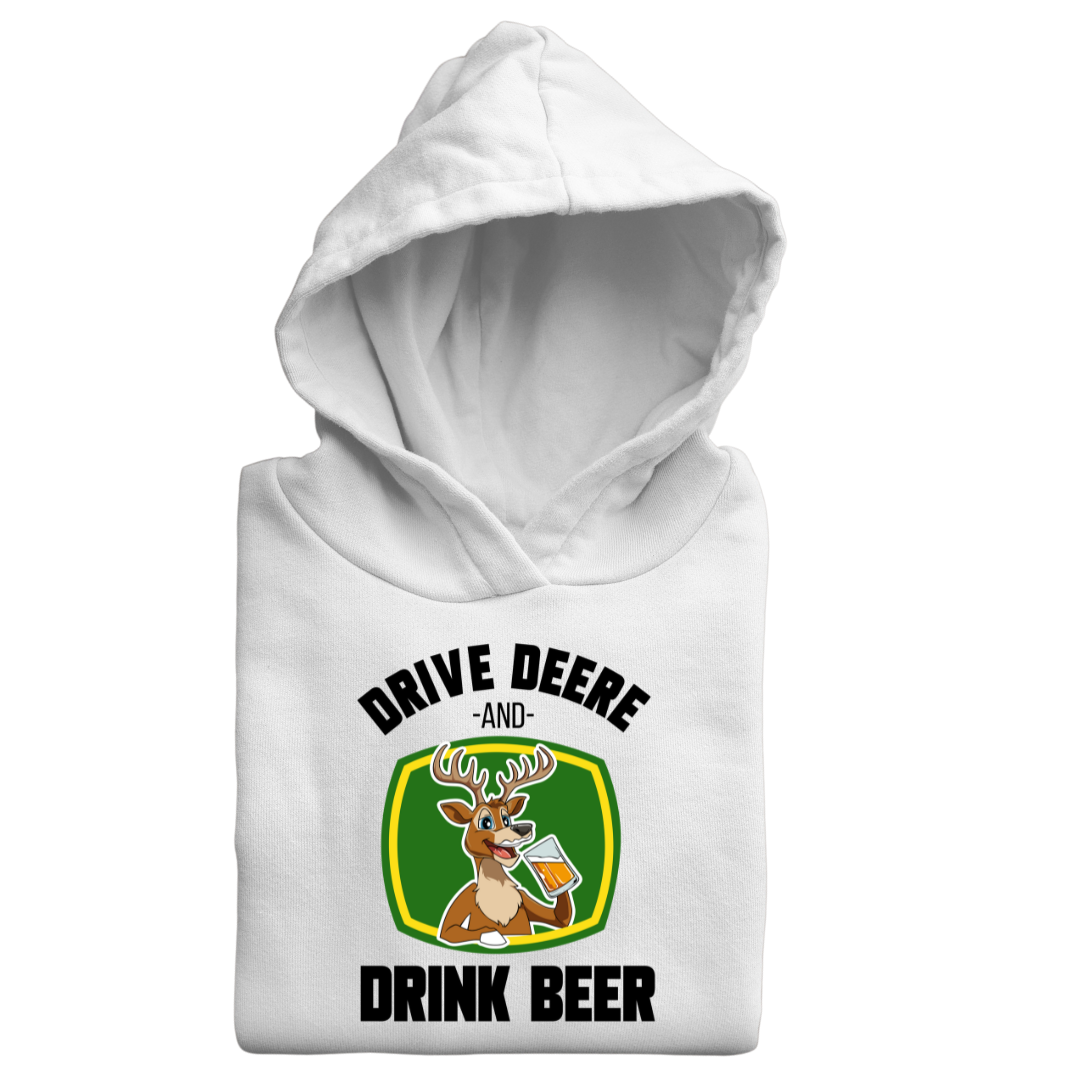 *NEU* Drive Deere, and Drink Beer Premium - Hoodie