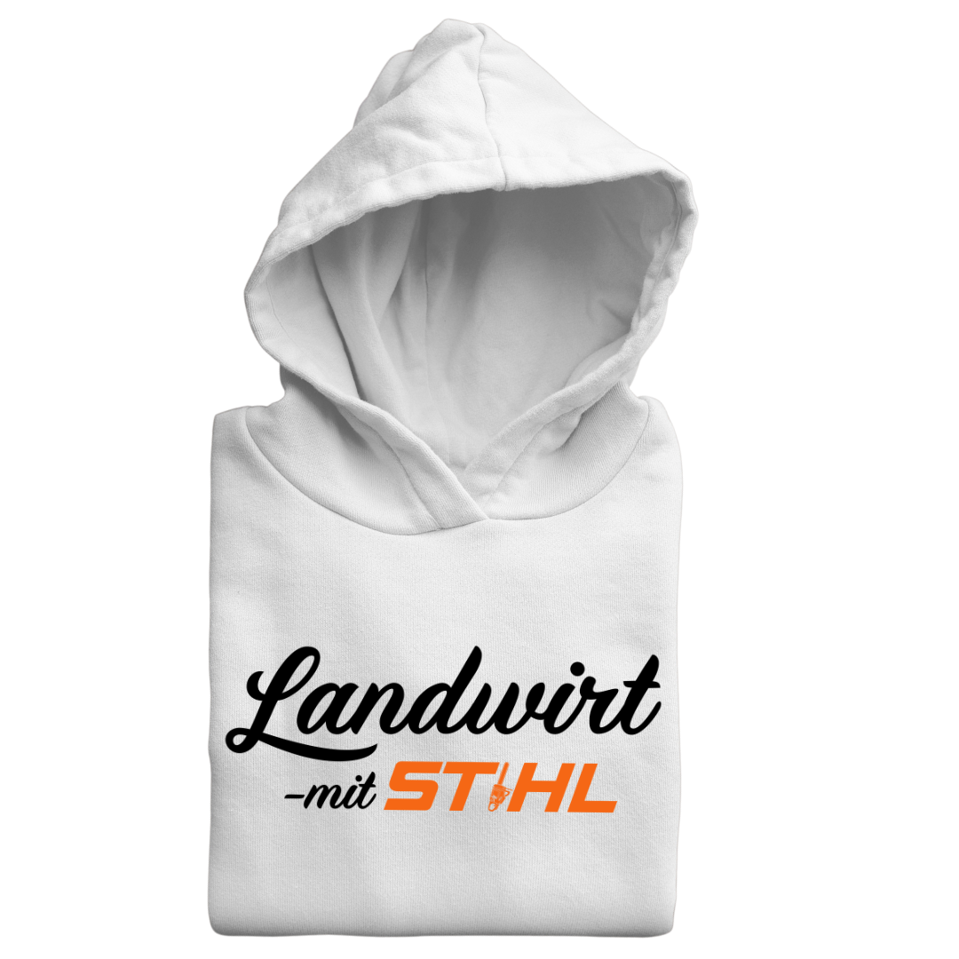 Landwirt mit Stihl Premium - Hoodie