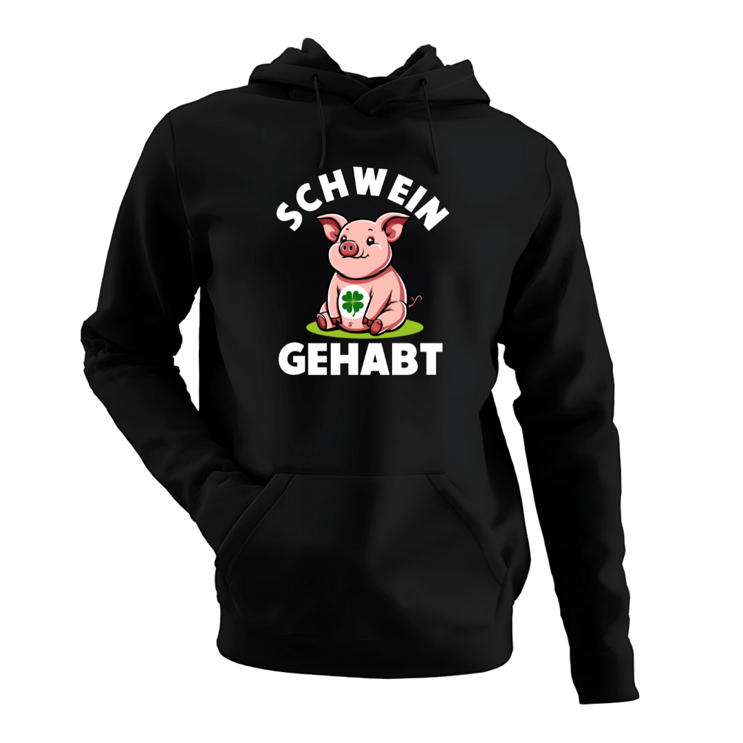 Schwein gehabt | Premium Hoodie