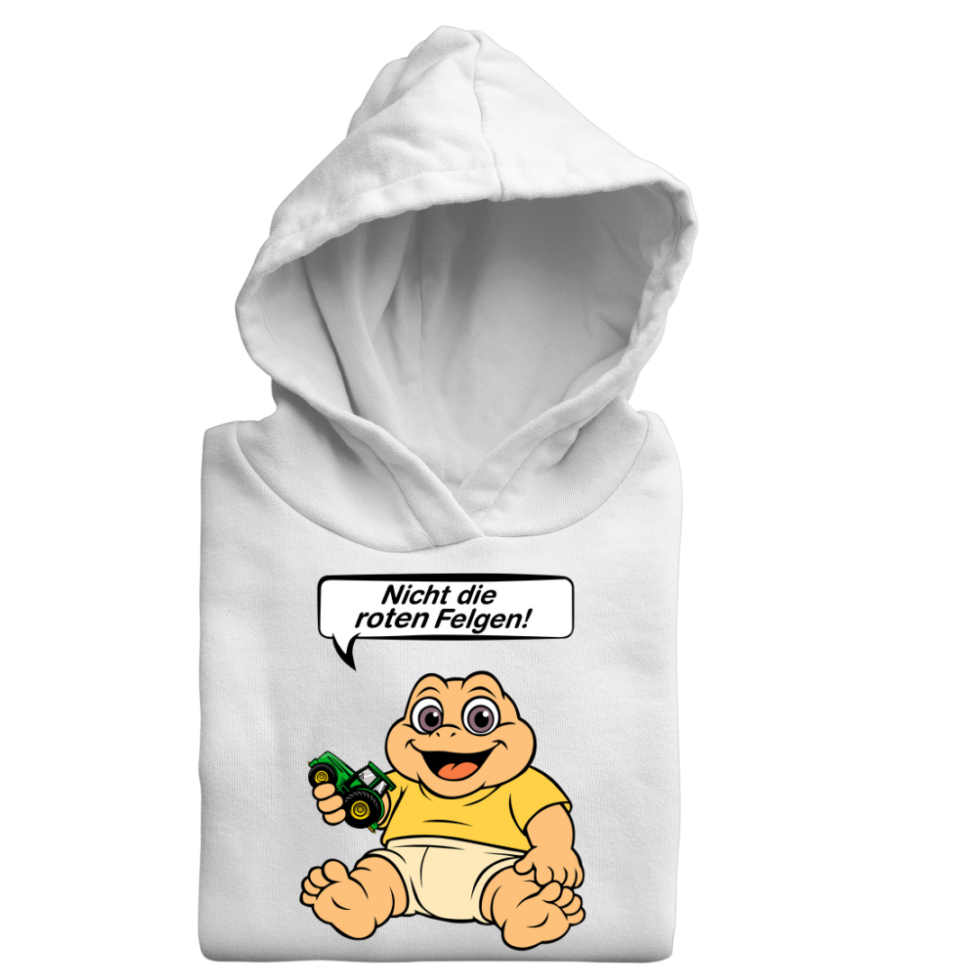 Nicht die Roten Felgen Dinobaby Johnny Edition | Premium Hoodie