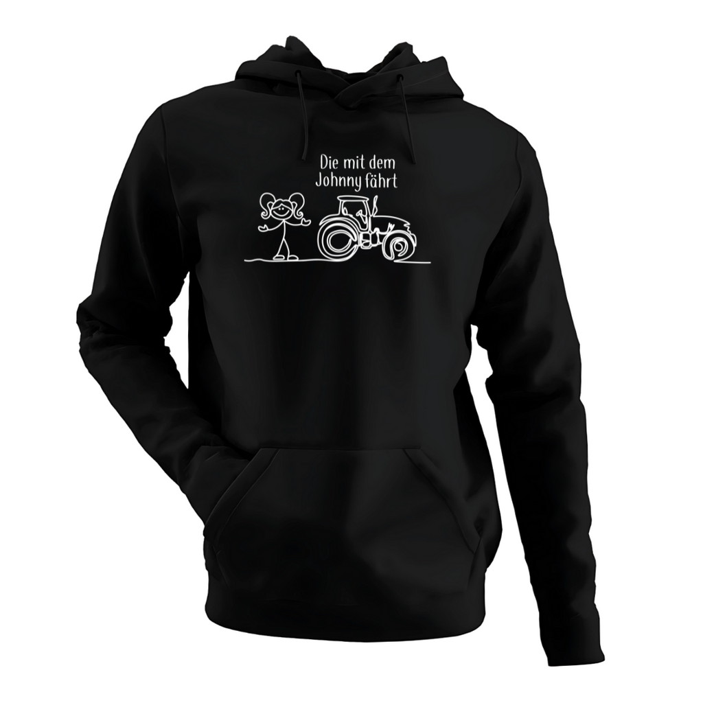 Die mit dem Johnny fährt | Classic Hoodie
