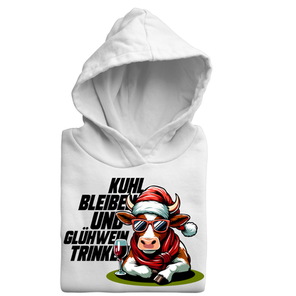 Kuhl bleiben und Glühwein trinken | Premium Hoodie