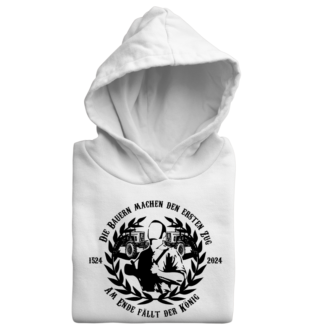 "Am Ende fällt der König" Premium - Hoodie