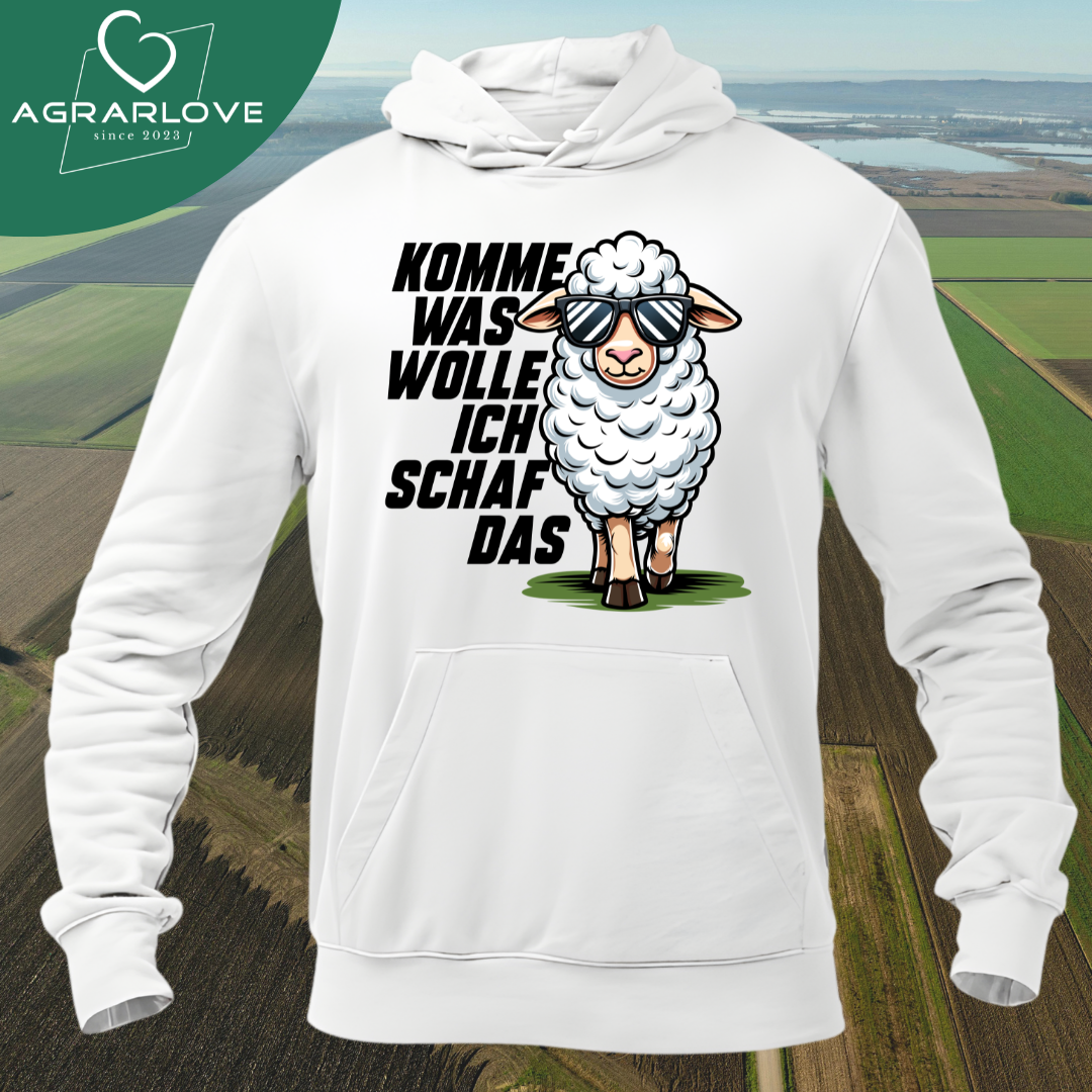 Komme was Wolle ich Schaf das | Premium Hoodie