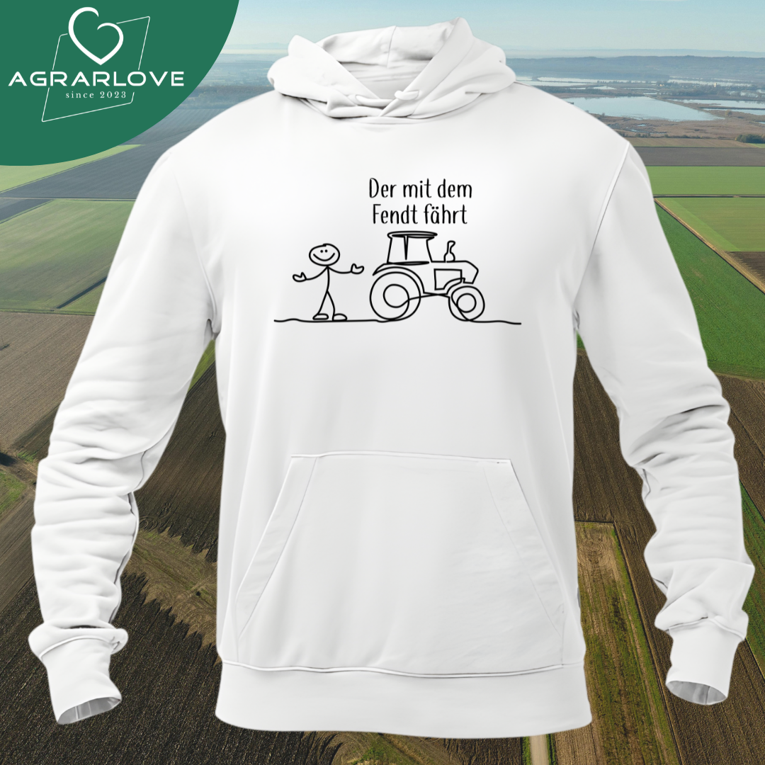 Der mit dem Fendt fährt | Premium Hoodie