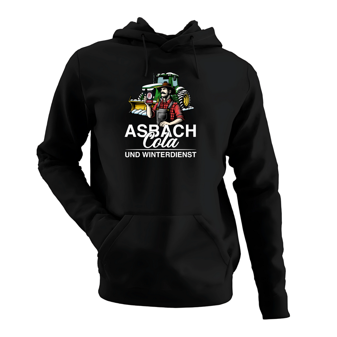 Asbach Cola und Winterdienst Gelbe Felgen Edition | Premium Hoodie