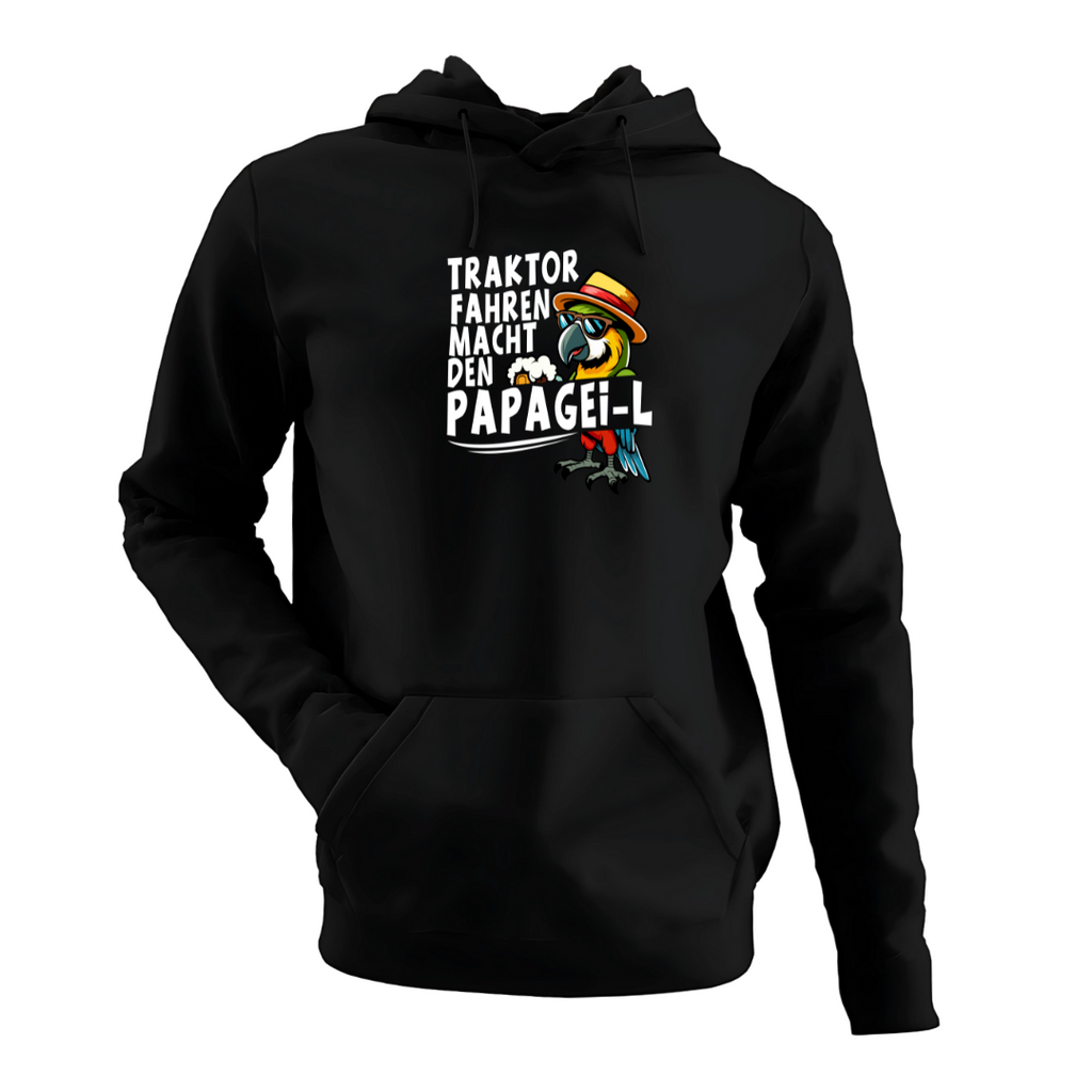 Traktor fahren macht den Papagei-L | Classic Hoodie