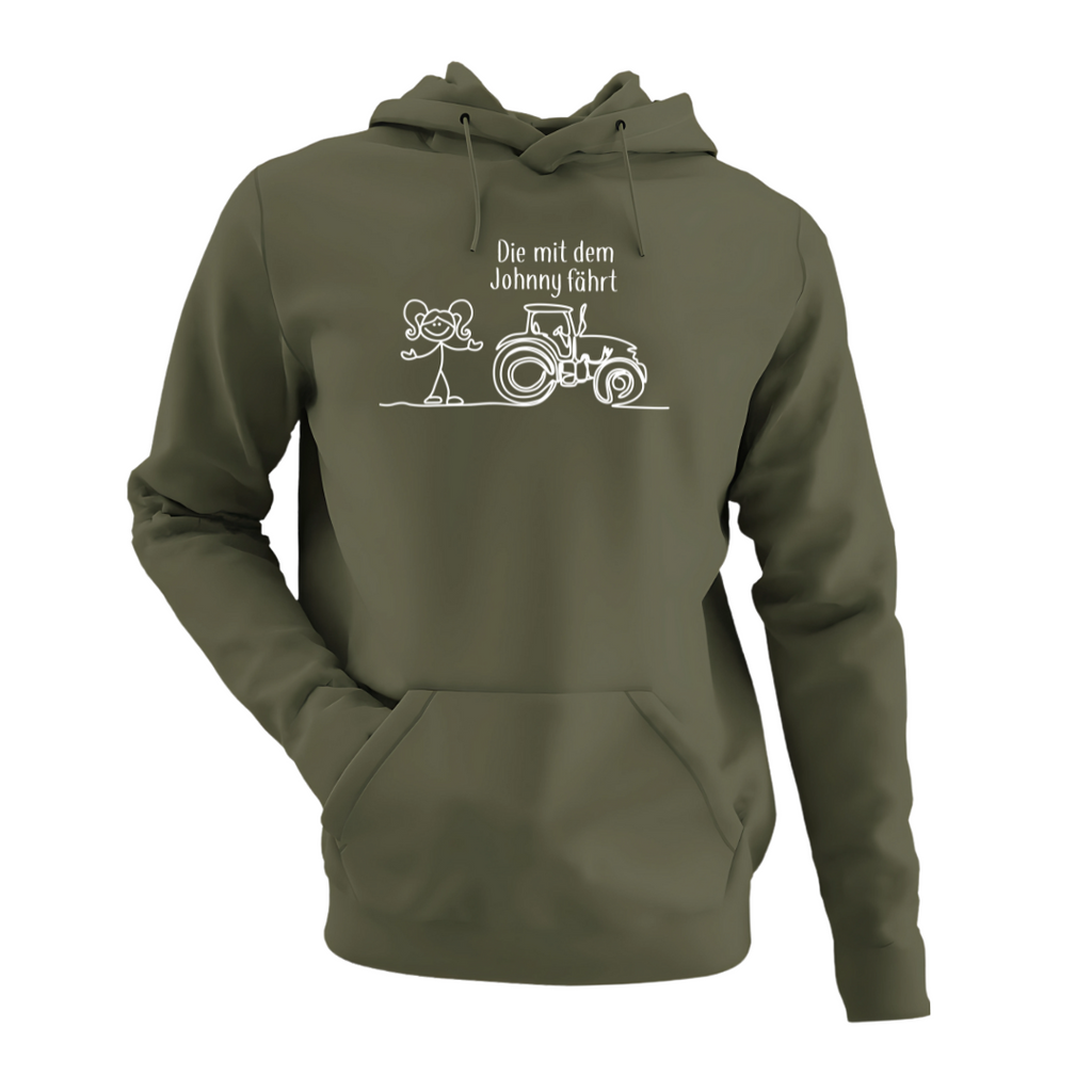 Die mit dem Johnny fährt | Classic Hoodie