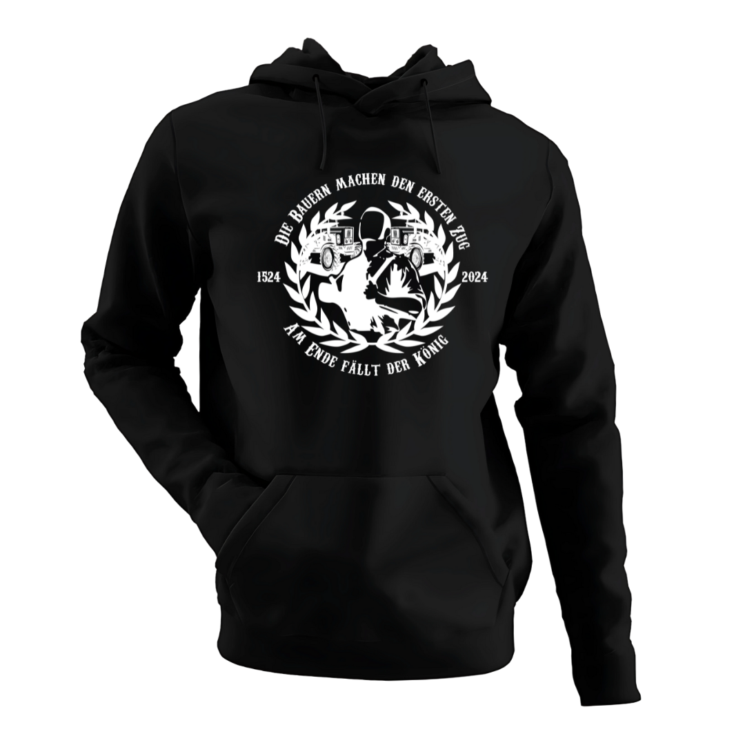 "Am Ende fällt der König" Premium - Hoodie