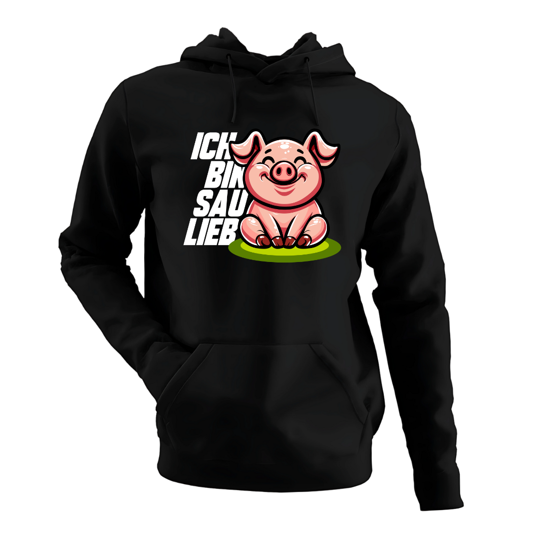 Ich bin Sau Lieb | Premium Hoodie