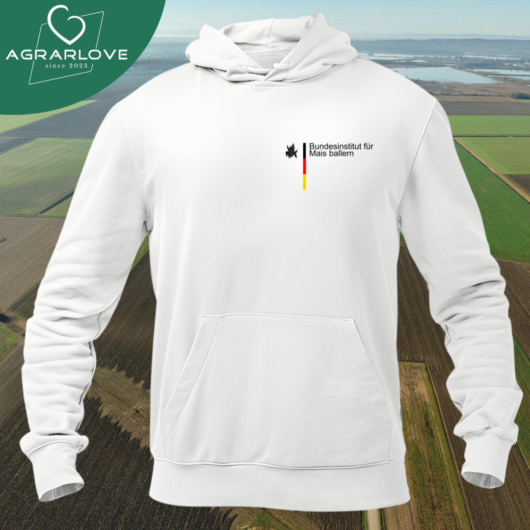 Bundesinstitut Mais ballern Brustdruck | Premium Hoodie