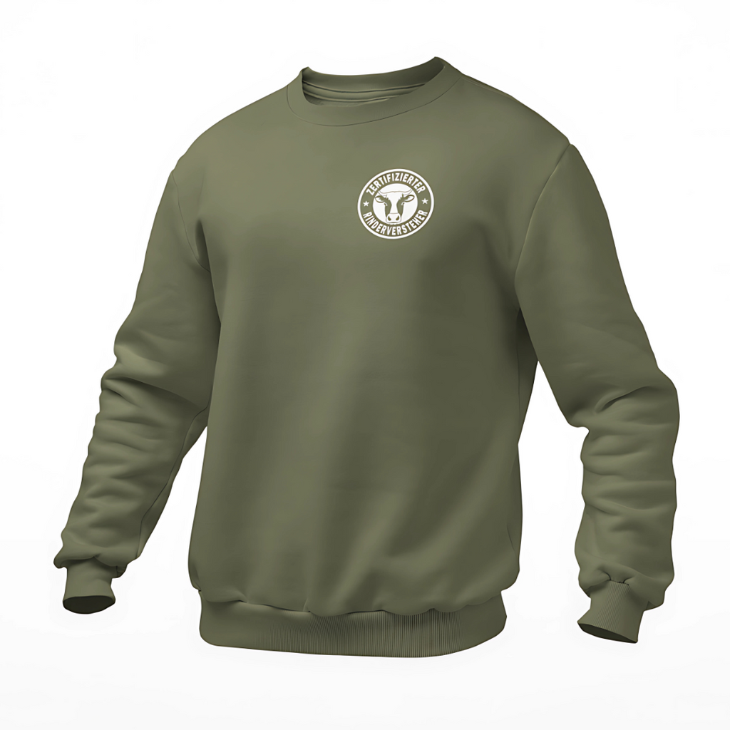 Zertifizierter Rinderversteher Brustdruck | Premium Sweater