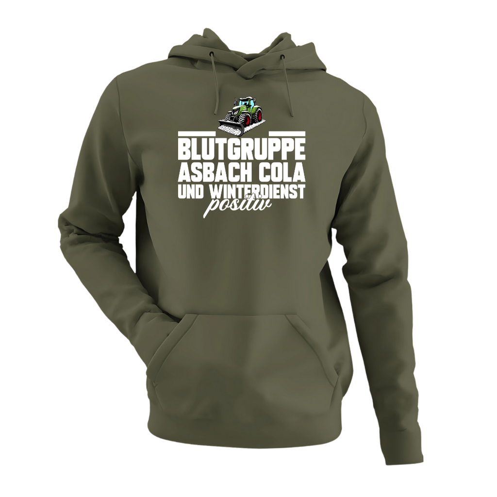 Asbach Cola und Winterdienst Positiv | Classic Hoodie