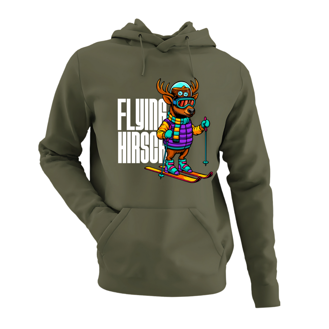Flying Hirsch | Premium Hoodie