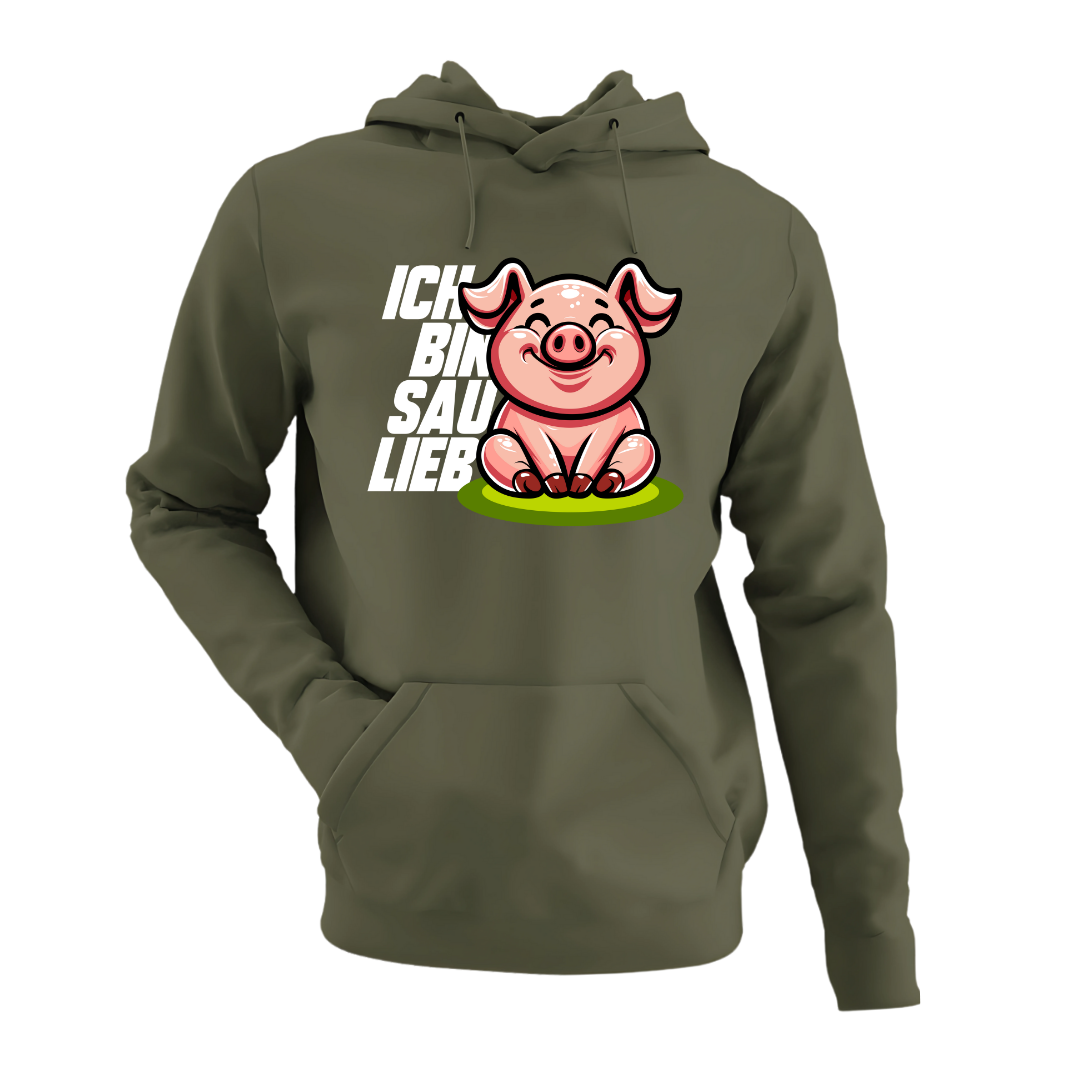 Ich bin Sau Lieb | Premium Hoodie