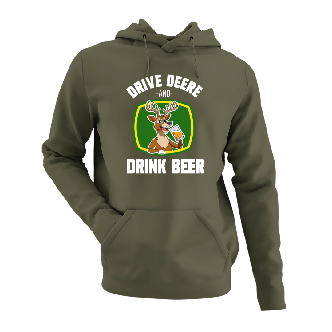 *NEU* Drive Deere, and Drink Beer Premium - Hoodie