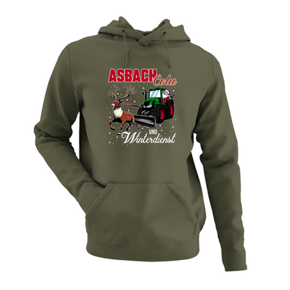 Asbach Cola und Winterdienst Premium - Hoodie