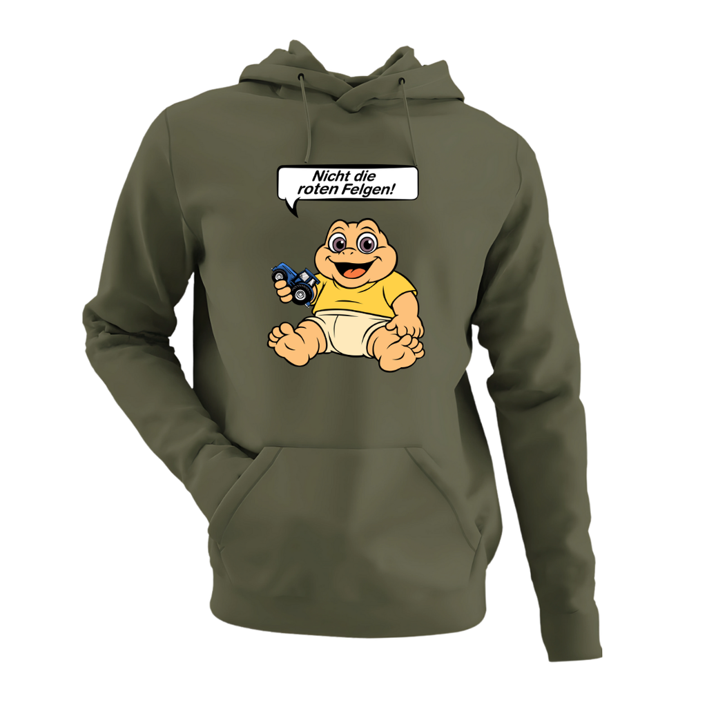 Nicht die Roten Felgen Dinobaby New Holland Edition | Classic Hoodie