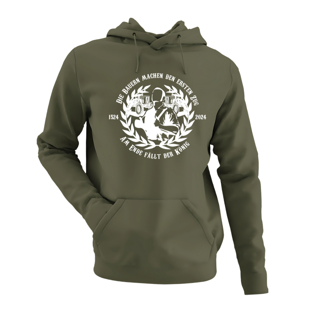 "Am Ende fällt der König" Premium - Hoodie