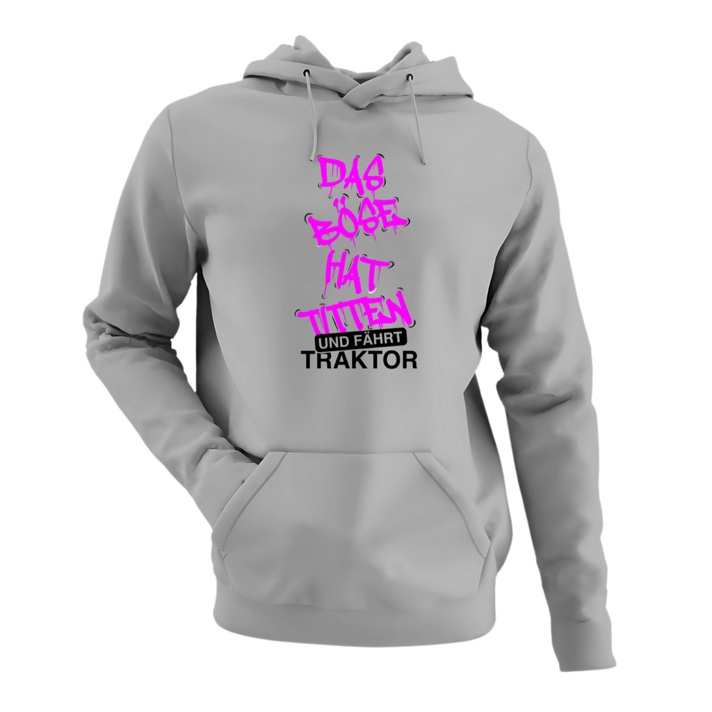 Das Böse hat Titten und fährt Traktor | Classic Hoodie
