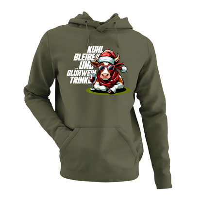 Kuhl bleiben und Glühwein trinken | Premium Hoodie