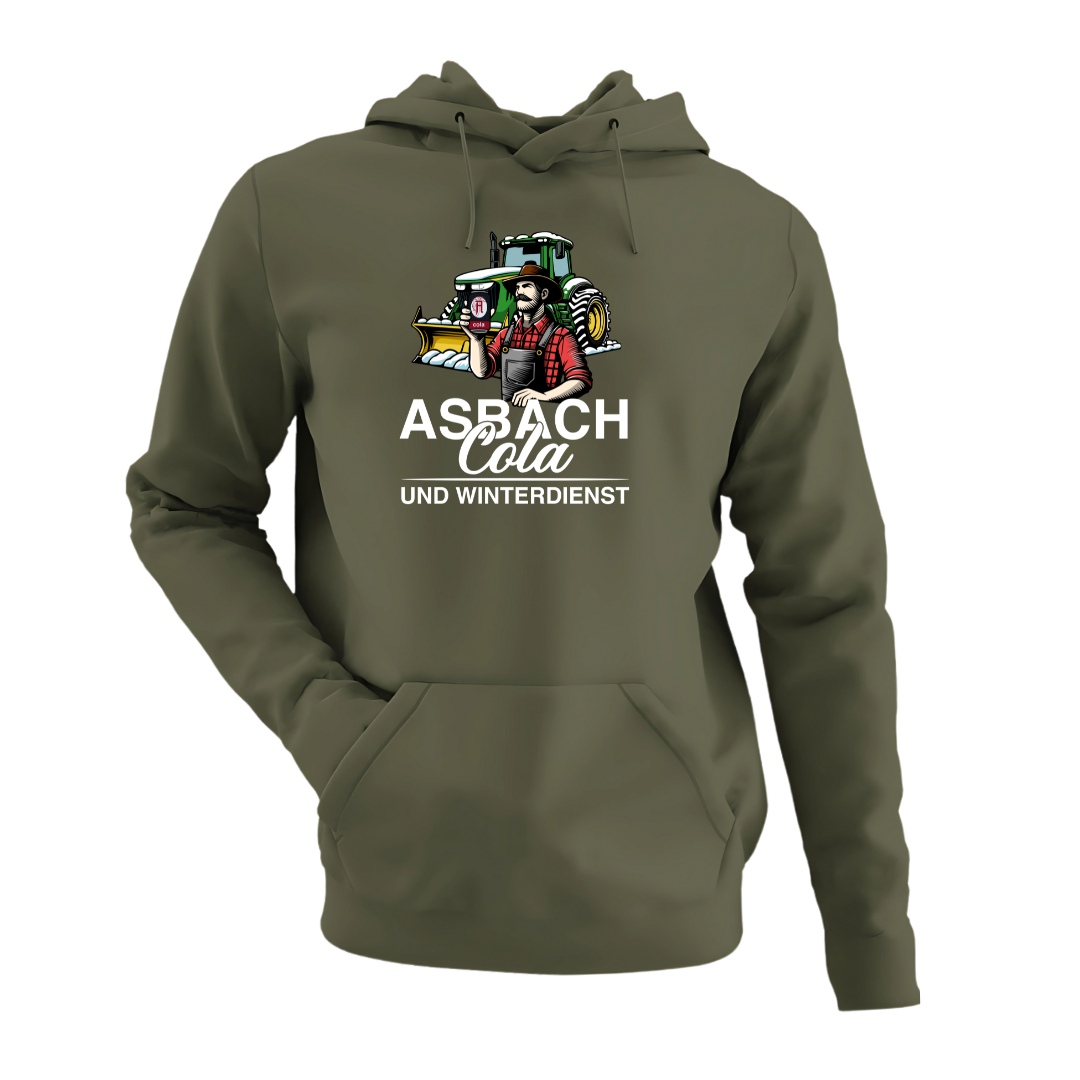 Asbach Cola und Winterdienst Gelbe Felgen Edition | Premium Hoodie