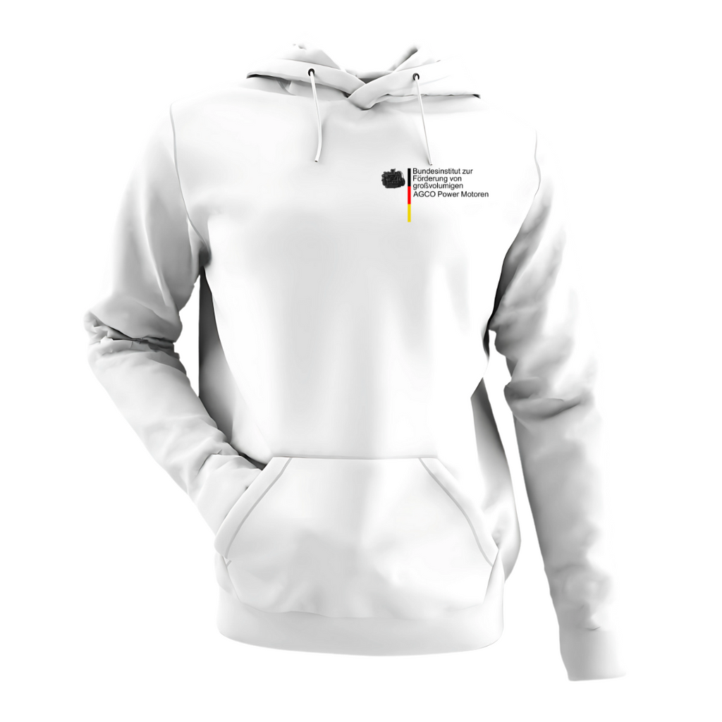 Bundesinstitut für AGCO Power Motoren Brustdruck | Classic Hoodie