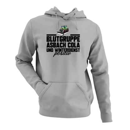 Asbach Cola und Winterdienst Positiv | Premium Hoodie