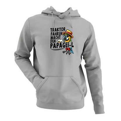 *NEU* Traktor fahren macht den Papagei-L Premium - Hoodie