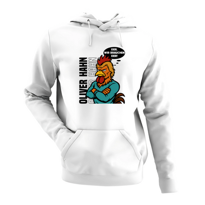 Hahn Eier wir brauchen Eier Edition | Premium Hoodie