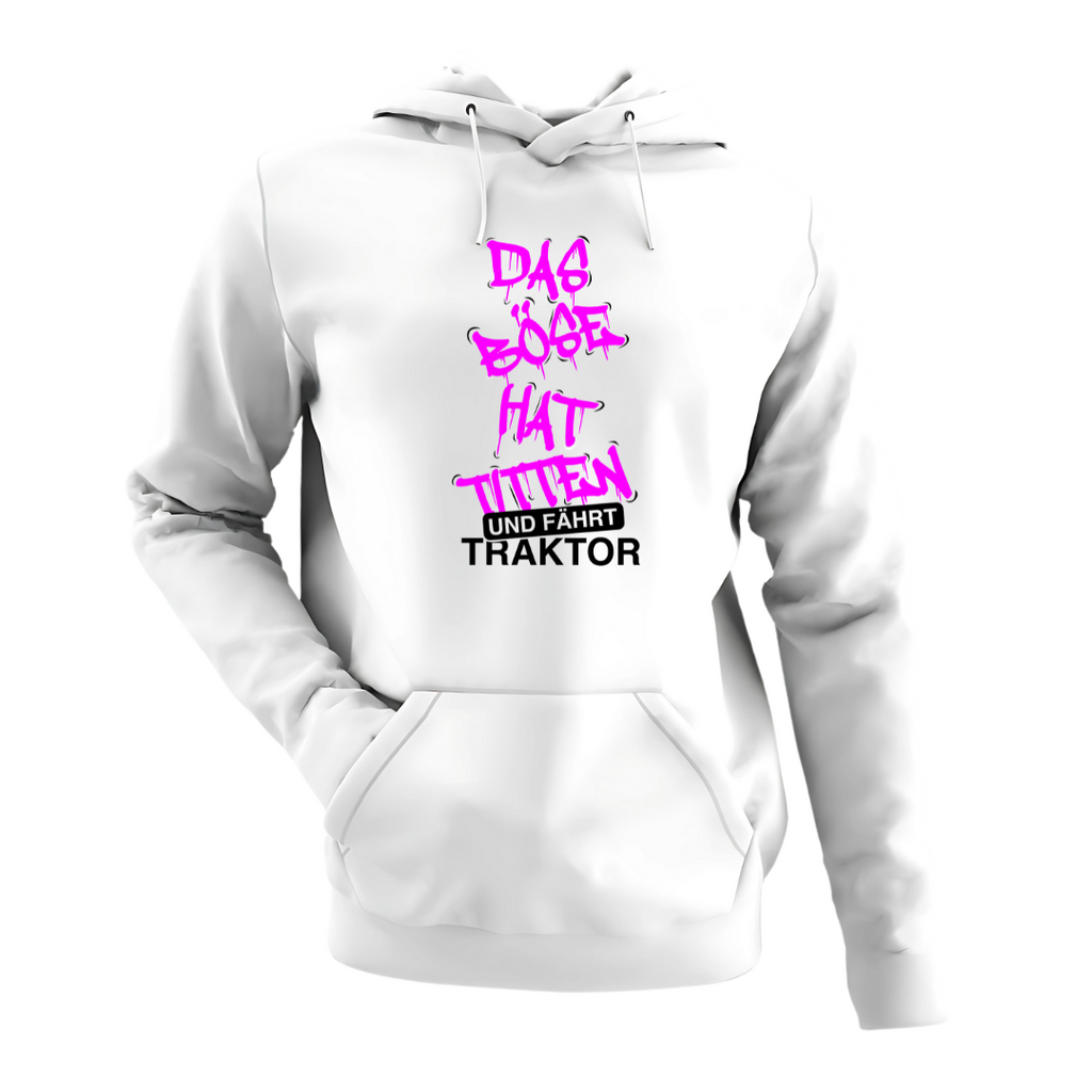 Das Böse hat Titten und fährt Traktor | Classic Hoodie