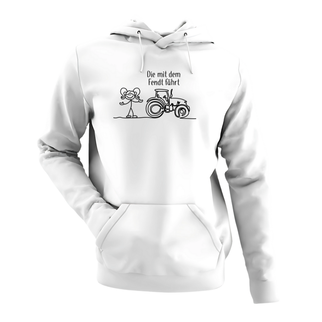 Die mit dem Fendt fährt | Classic Hoodie