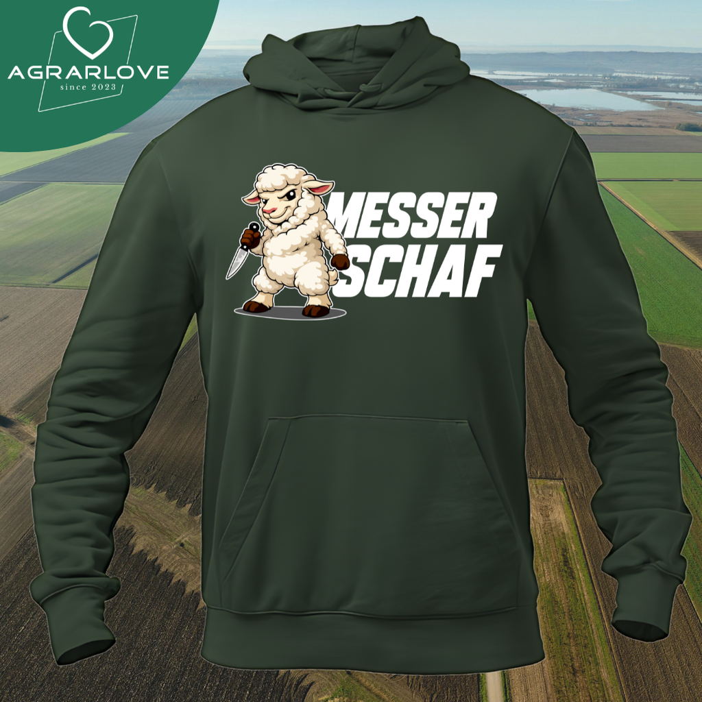 Messer Schaf | Premium Hoodie
