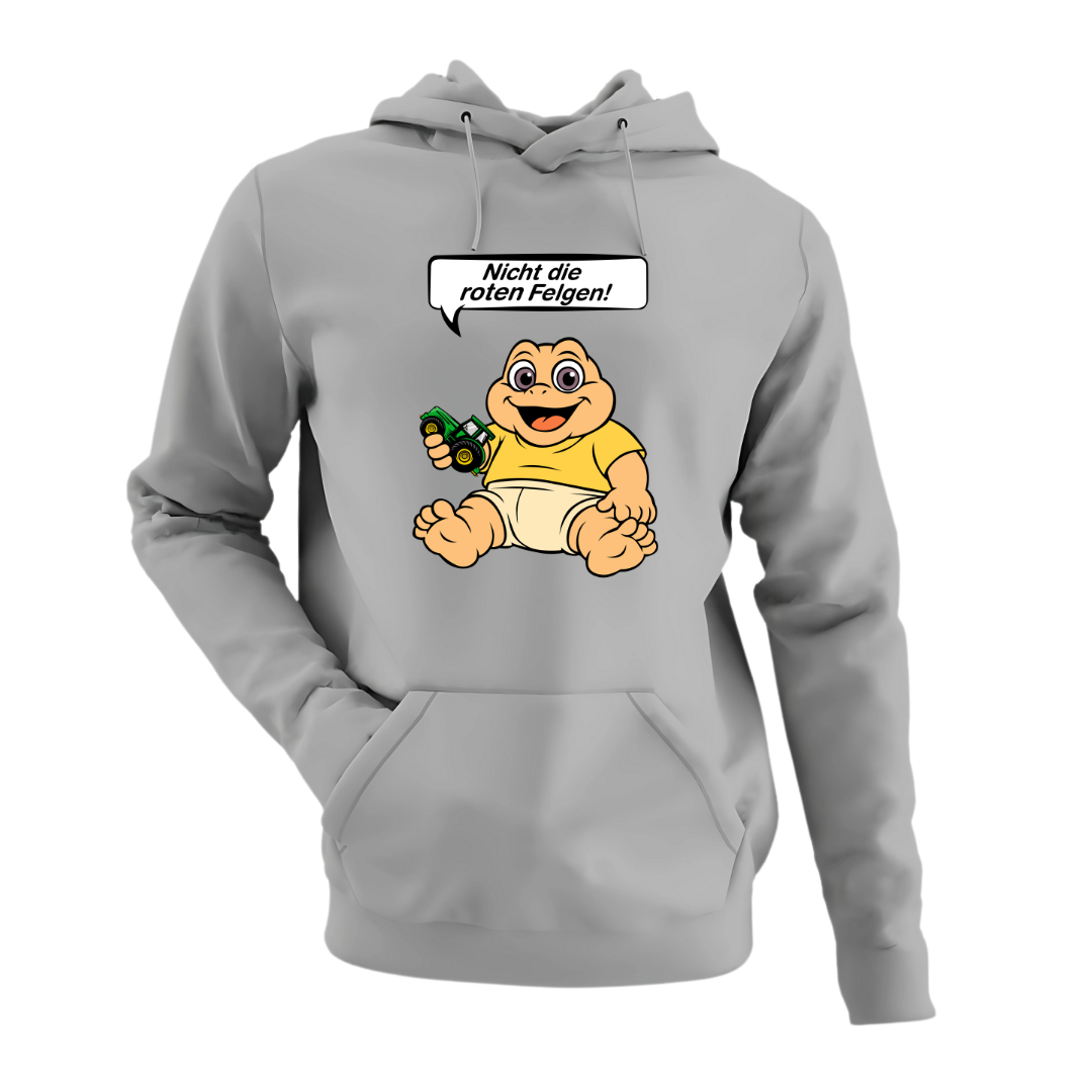 Nicht die Roten Felgen Dinobaby Johnny Edition | Premium Hoodie
