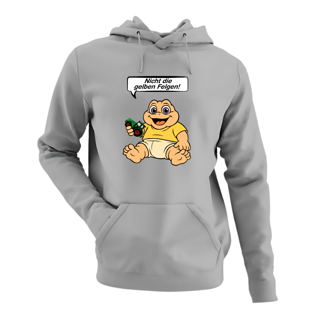 Nicht die Gelben Felgen Dinobaby | Premium Hoodie