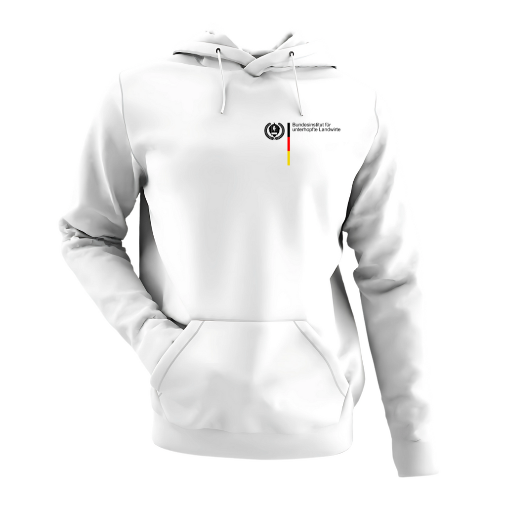 Bundesinstitut für Unterhopfte Landwirte Brustdruck | Classic Hoodie