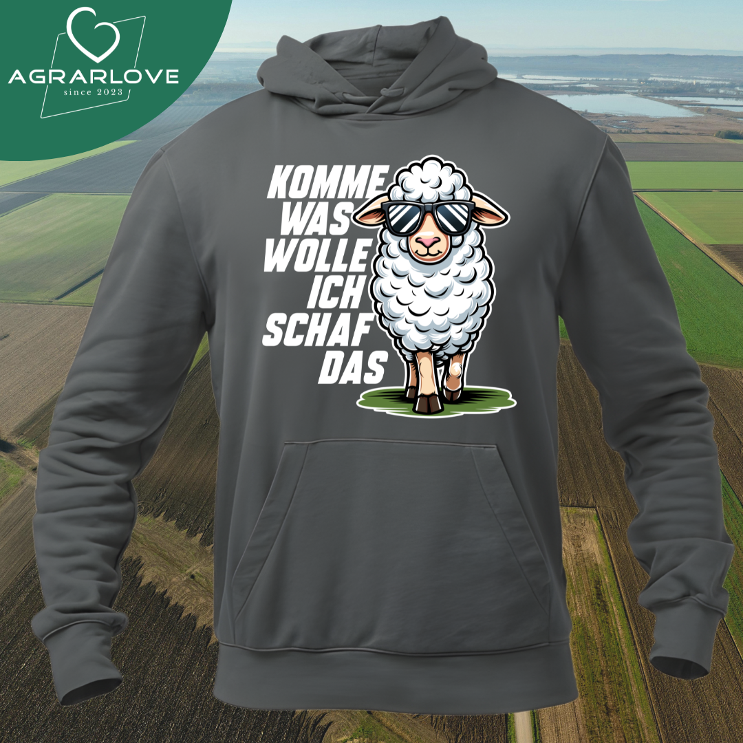Komme was Wolle ich Schaf das | Premium Hoodie