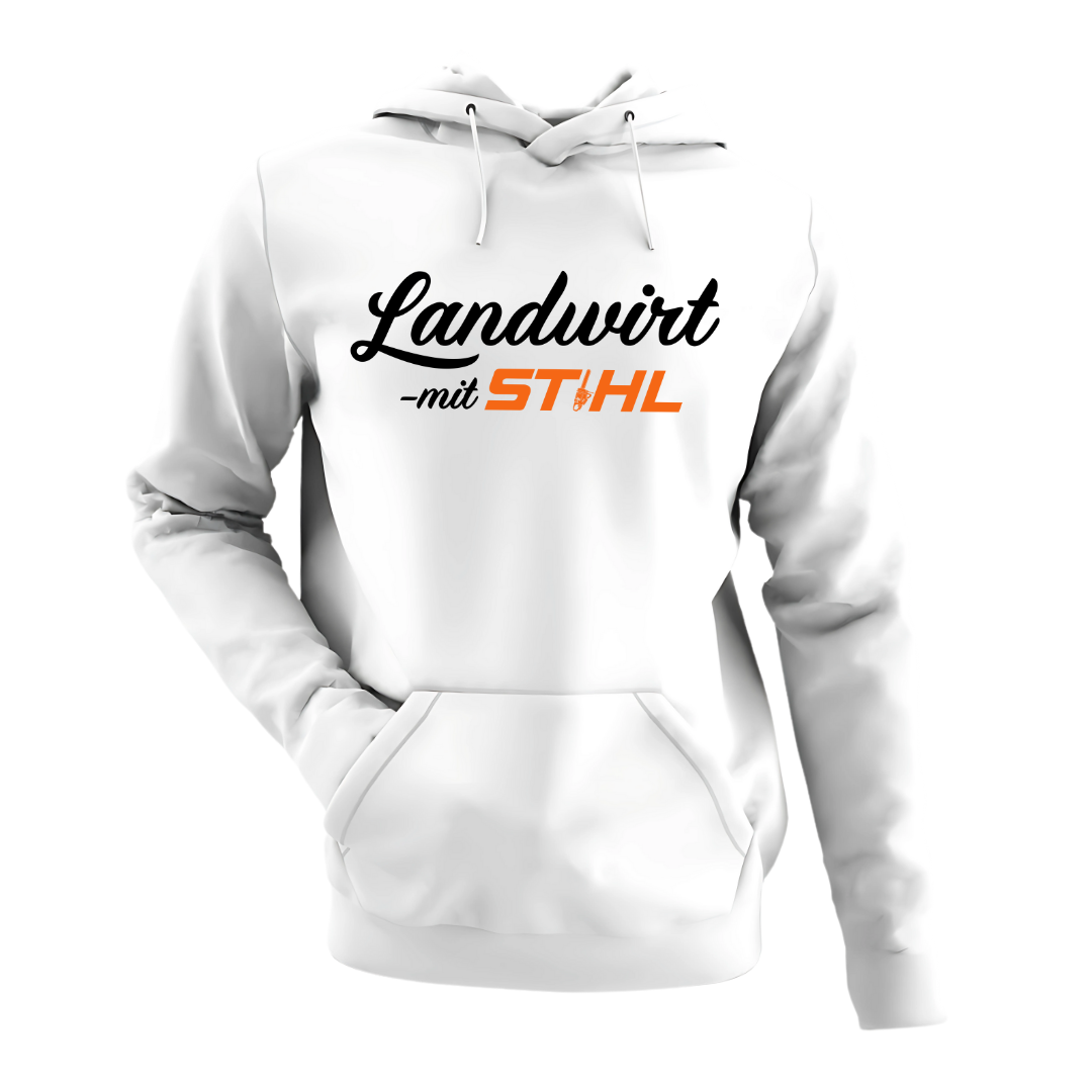 Landwirt mit Stihl Premium - Hoodie