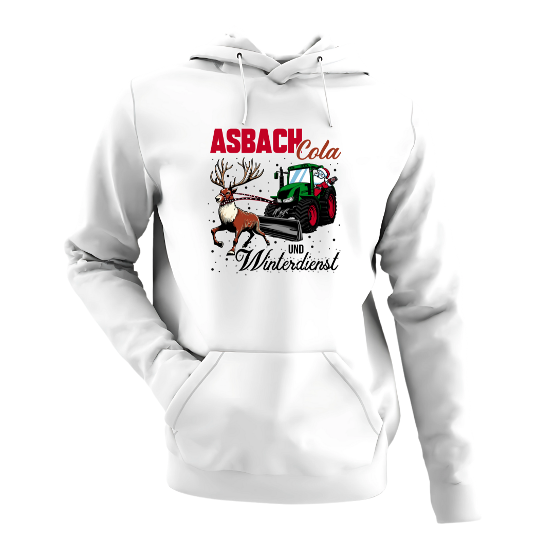 Asbach Cola und Winterdienst Premium - Hoodie