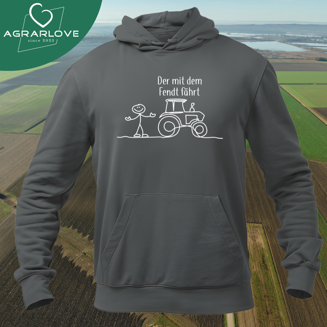 Der mit dem Fendt fährt | Premium Hoodie