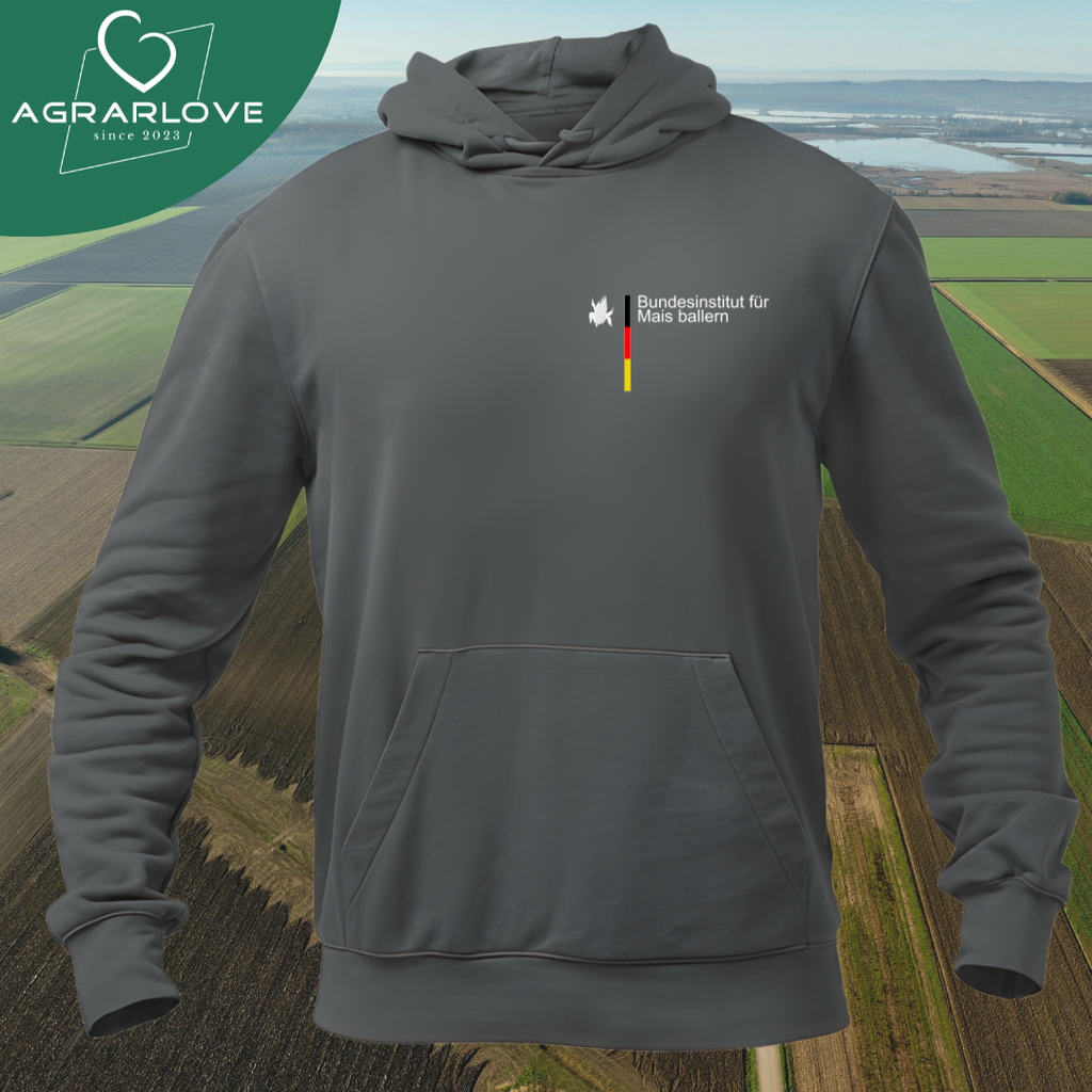 Bundesinstitut Mais ballern Brustdruck | Premium Hoodie