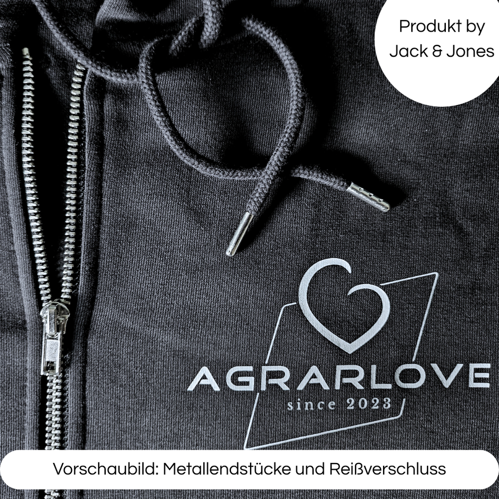 Bundesinstitut für Fendt Fahrer Brustdruck | Premium Zip Hoodie