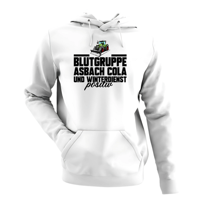 Asbach Cola und Winterdienst Positiv | Premium Hoodie