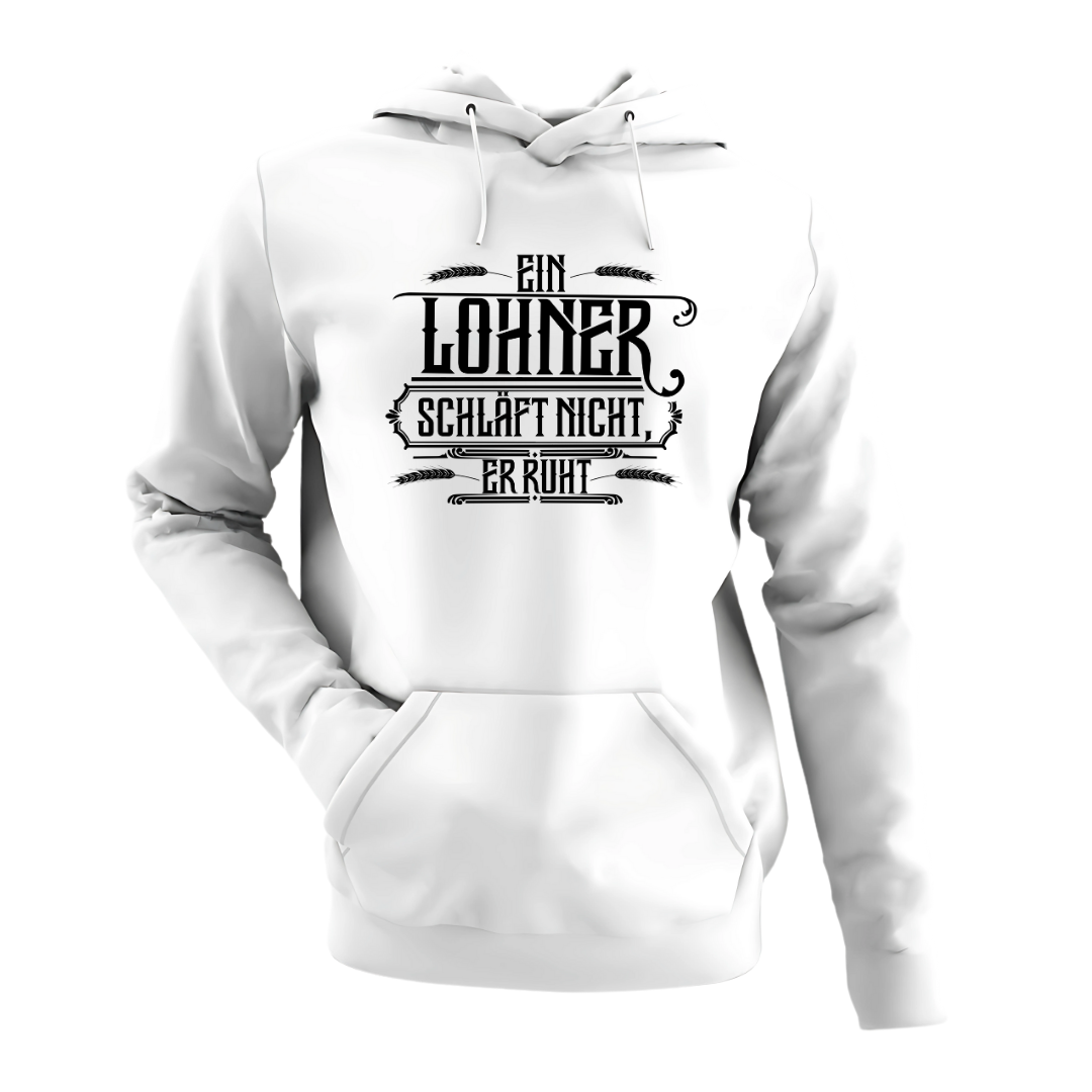 *NEU* Ein Lohner schläft nicht, Er ruht Premium - Hoodie